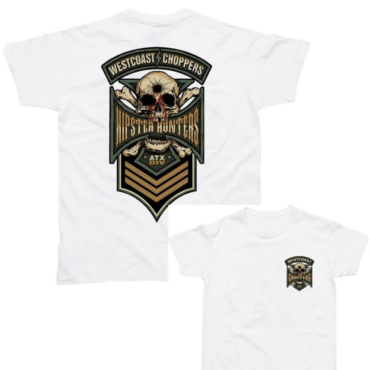 Новая футболка с графическим принтом West Coast Choppers 2026 100% Хлопок Круглый вырез Повседневная Обычный крой Унисекс Футболка Летний топ 4XL