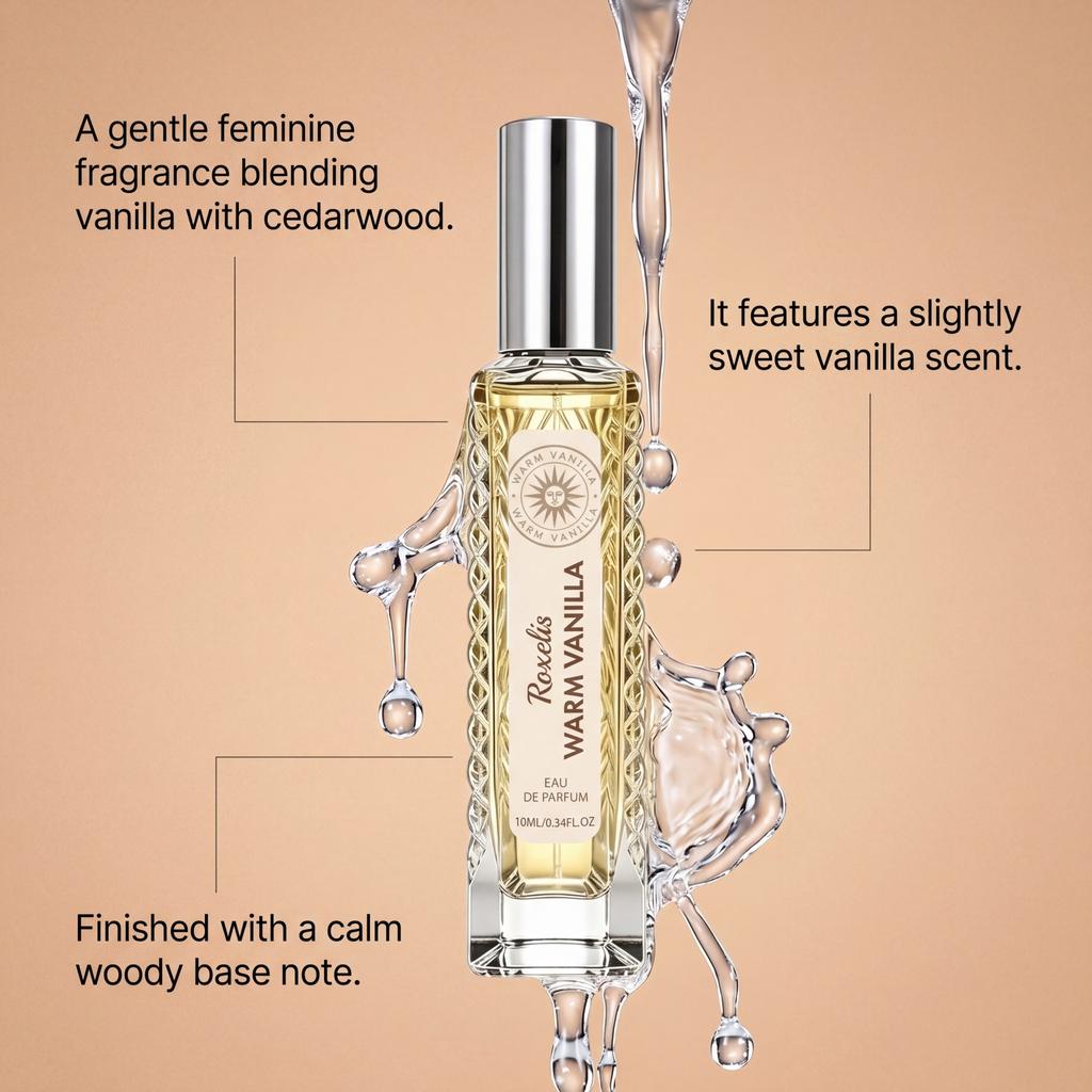 Vanille Eau de Toilette Tägliches Pendeln Date Reise Frisch Elegant Natürlich Langanhaltend Vielseitiger Duft 30ml