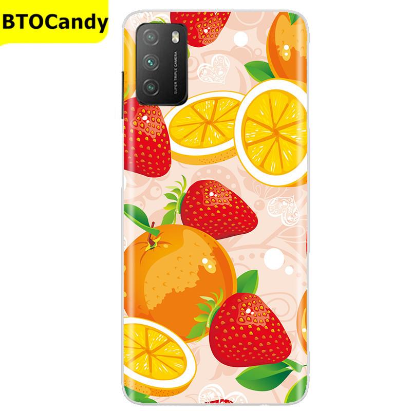 Für POCO M3 Hülle, Weiche Silikon-Rückseite, Telefonhülle für Xiaomi Poco M3 Pro 5G, Rückseitige Abdeckung, Weiche TPU Coque für POCO M 3 M3 Silikonhülle