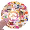 110 New Style Waterproof Diwali Graffiti Stickers for Suitcases & Phones
