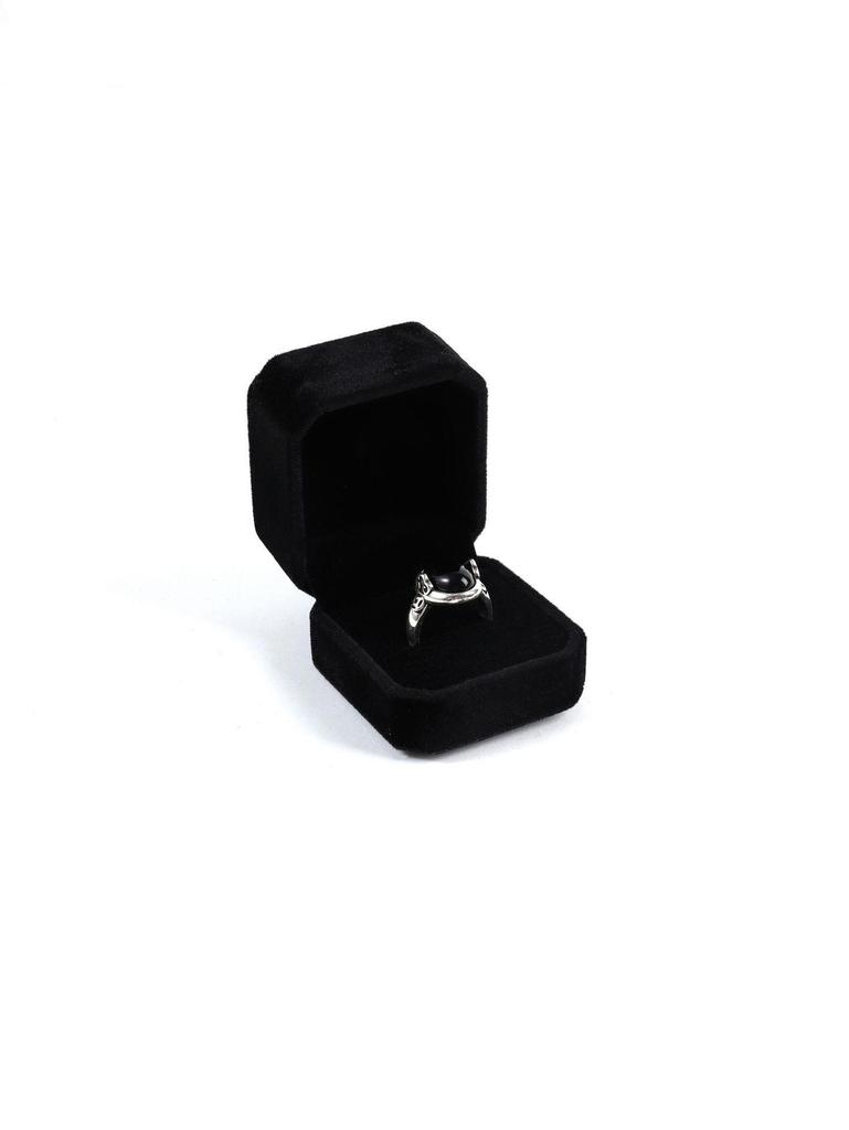 Lux Elegant Octagonal Velvet Jewelry Box for Rings, Necklaces, Earrings & Pendants