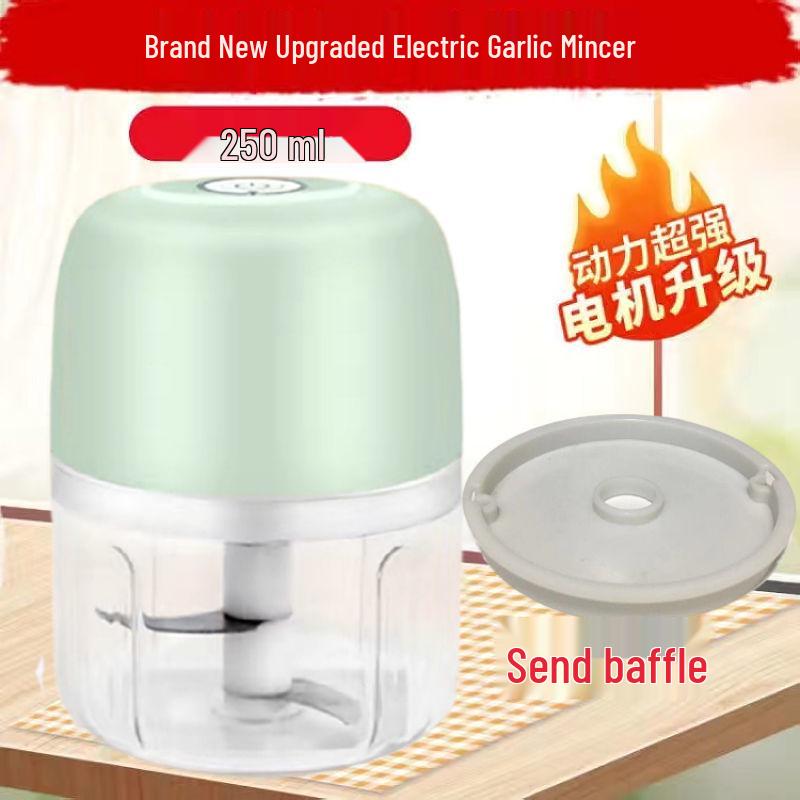Electric Mini Food Processor & Grinder: Baby Food, Garlic, Meat, and Paste Maker