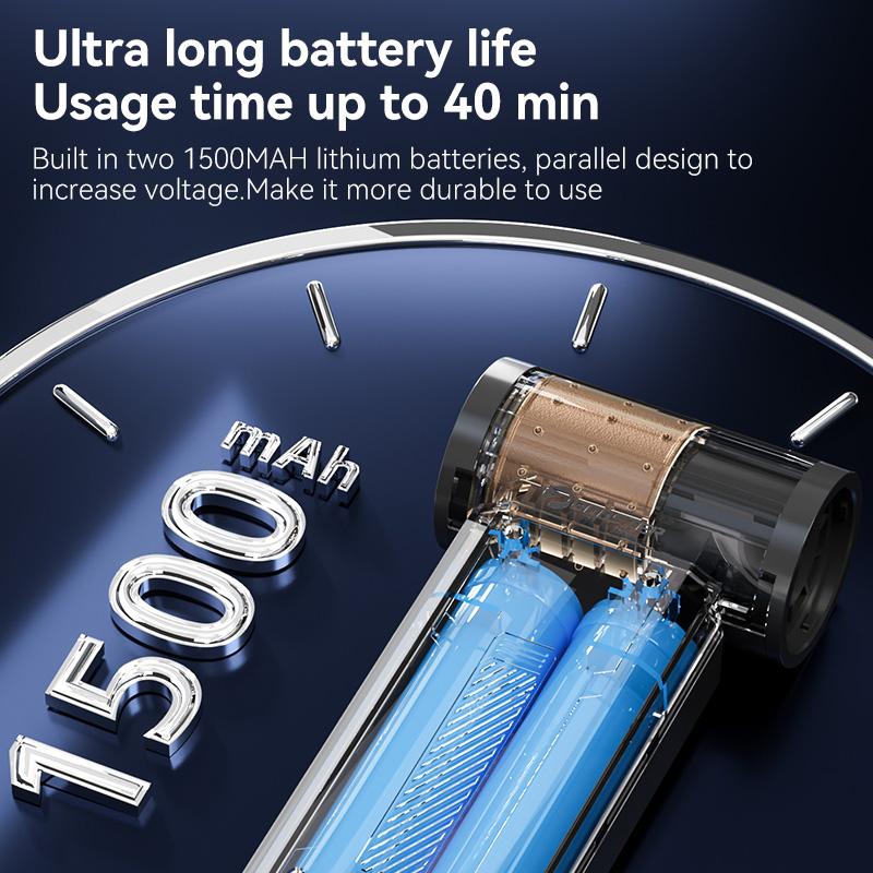 Booster W01 Mini Turbo Jet Fan USB Rechargeable Turbo Blower Fan 100000 RPM Brushless Motor 36m/s High Speed Duct Blower for Outdoor,Car,Home