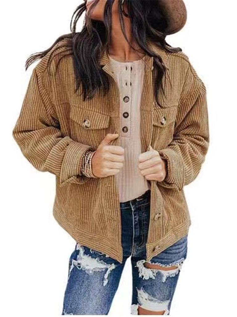 Autumn New Arrivals Women's Clothing Pure Color Down Jacket Top Cardigan Loose Heart Wool Coat