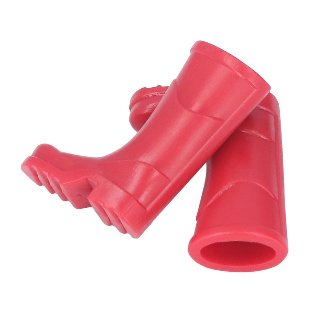 Doll Boots 1:12 Mini Dollhouse Decoration OB11 Rain Boots Miniature Scene Accessories Shoe Model Red Green
