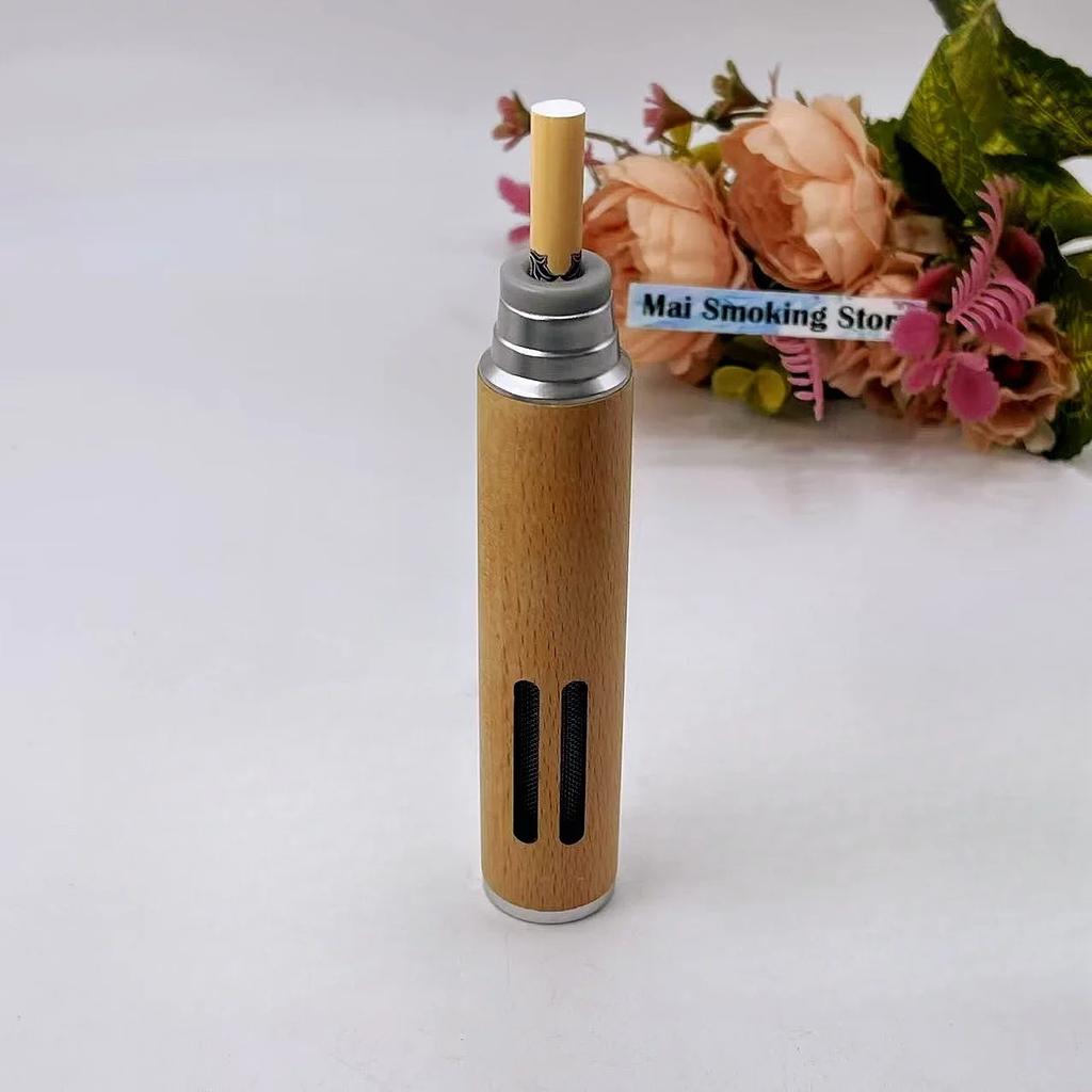 Mini Portable Ashtray Pocket Smokeless Anti-Ash Dust-Free Cigarette Cover Household Car Ashtray Indoor Cigar Smoking Accessories