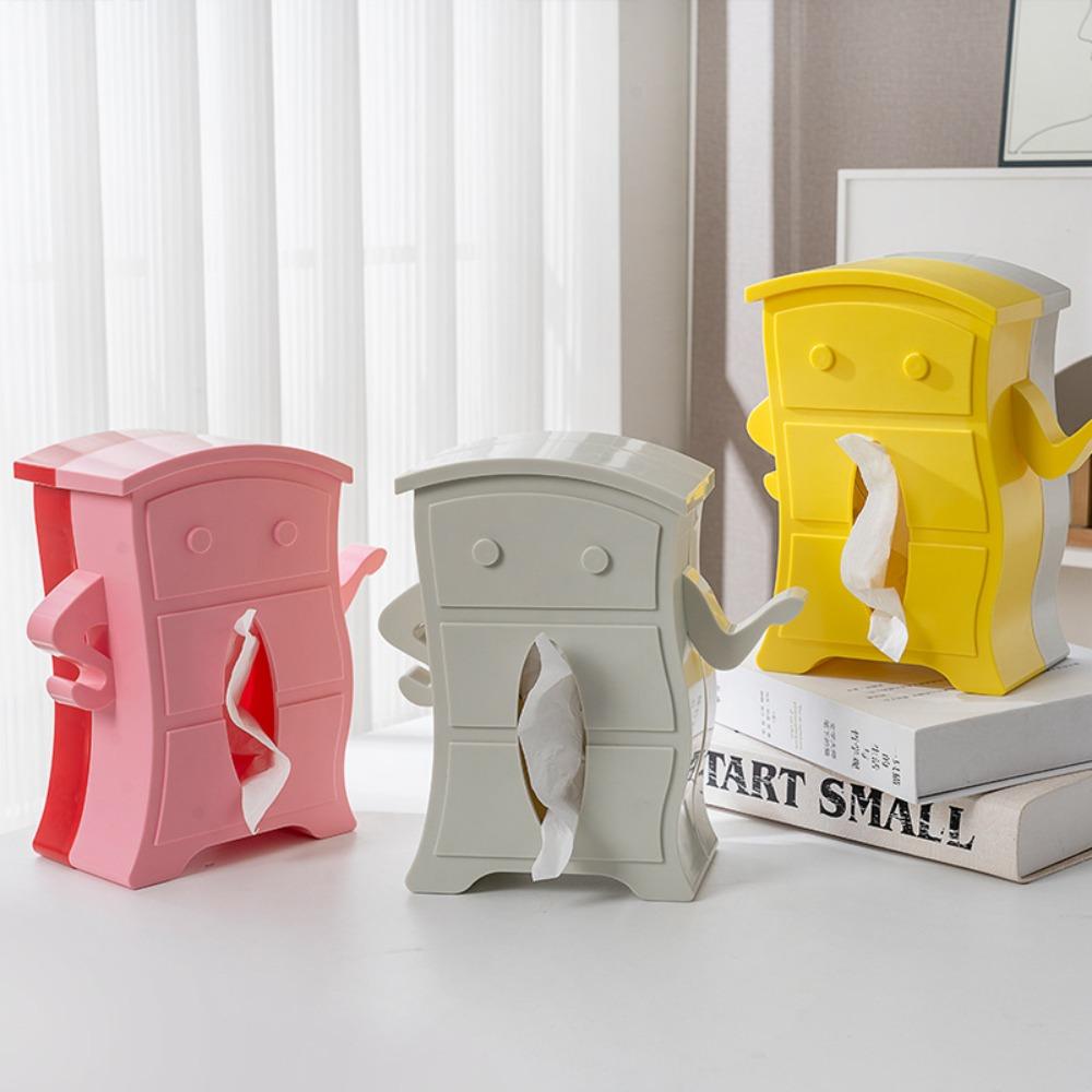 

Spring Support Facial Tissue Box Detachable Napkin Storage Box High-end Use Tissue Dispenser Home
