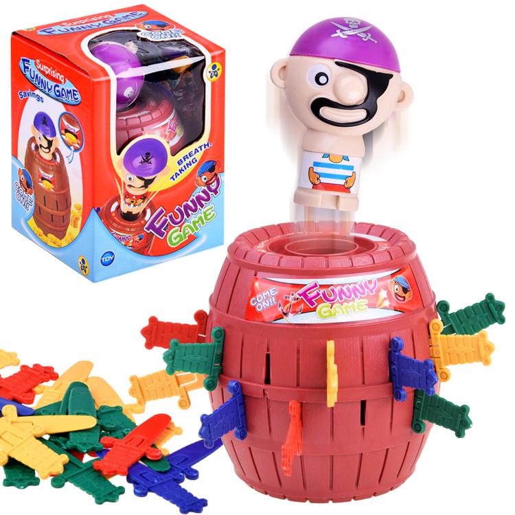 Piraten spel Steek de Piraat 2-in-1 spaarpot | GR0344