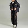 MLB New York Yankees Vintage Casual Down Jacket With Hood Unisex Outerwear Black 3ADJM0426-50BKS