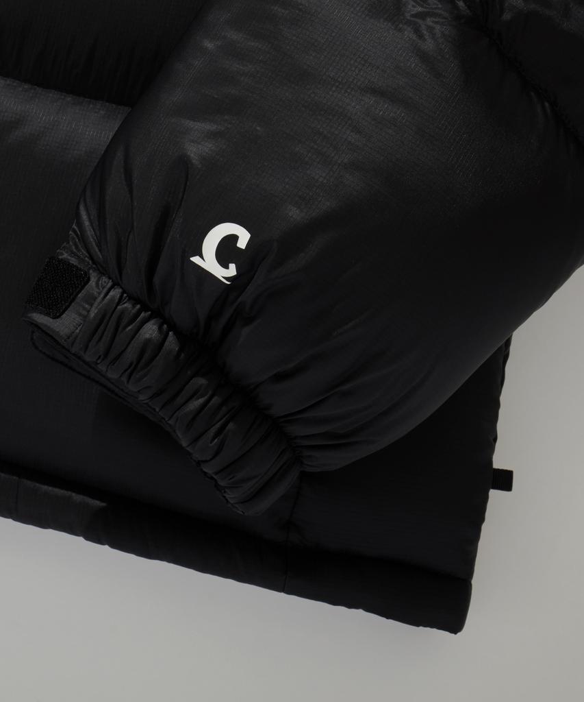 COVERNAT Civic Sheer Ripstop Rds Short Puffer Black