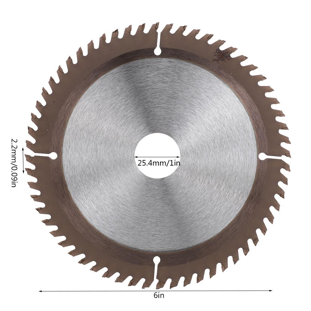 Woodworking Saw Blade High Speed Steel 6in Circular Saw Cutter for Multiple Purpose
