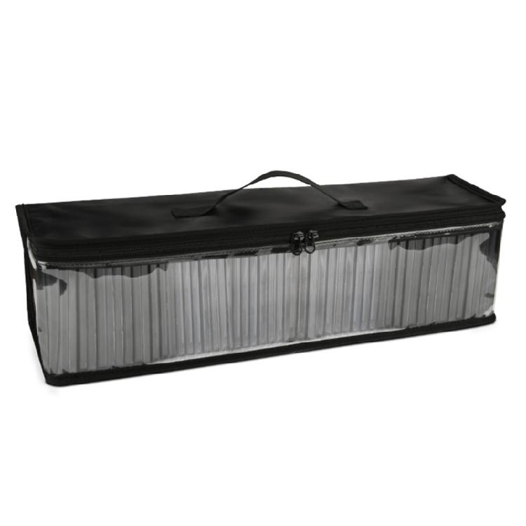 

Clear Disc Carrying Case Zippered TPU Pouches Disc Storage Bag for Safe Music and Game Storage Moisture Resistant 1