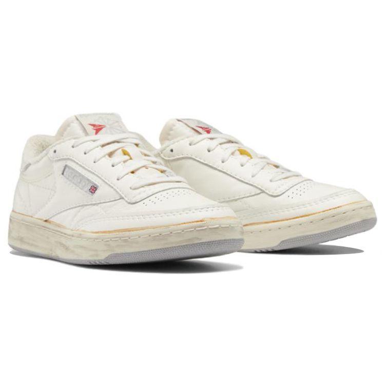 Reebok Club C Fashion Casual Low-Top Sneakers Unisex Sneakers Beige Brown GX8769