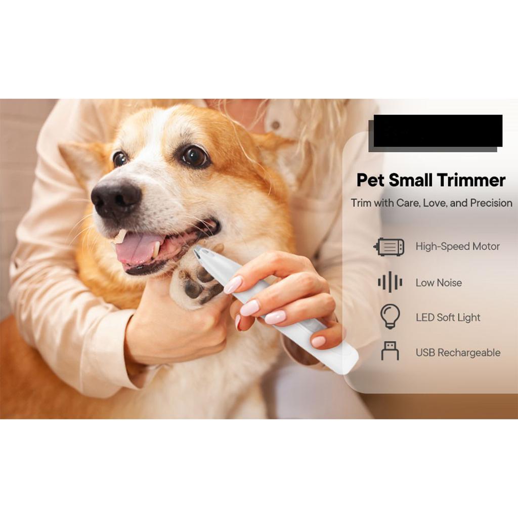 Dog Shaver Quiet Electric Pet Trimmers Shaver Professional Grooming Tool for Thick Coat Hair for Cats Small Large Dogs