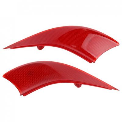 2x Rear Bumper Reflector Covers For 2014- Lexus IS250 IS300 IS350 IS200t ISF