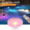 Floating Pool Lights Floating Lights IP68 Waterproof Colorful 9 Lighting Changing Lamp With 3 Timing Mode Decoration For Pool