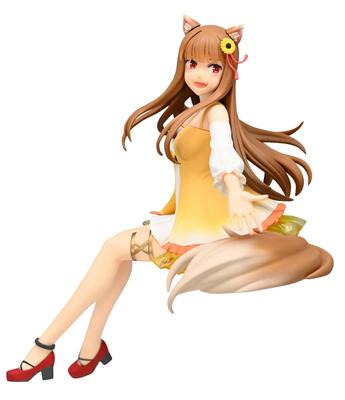 Spice and Wolf Merchant Meets the Wise Wolf Noodle Stopper Figure Holo Sunflower Dress Ver.