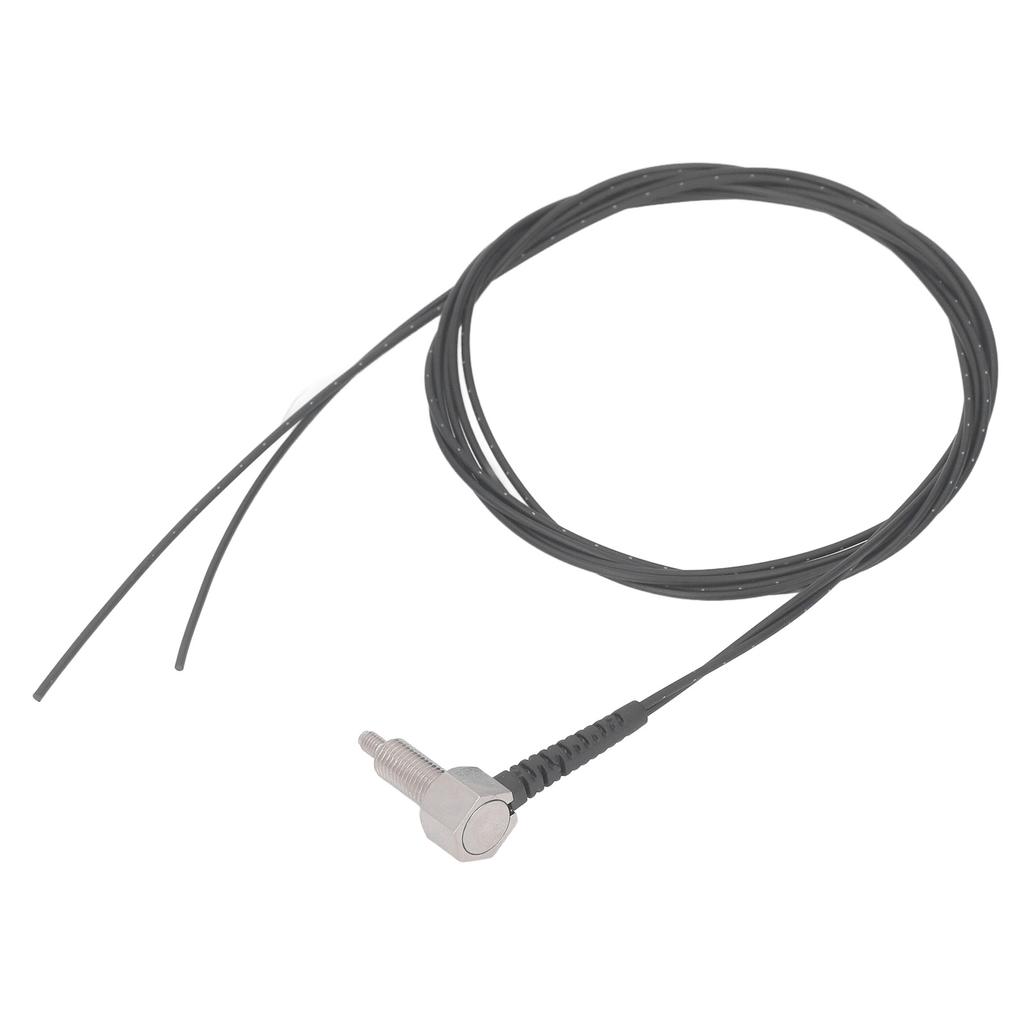 Fiber Optic Sensor Optical Reflective Probe Cable Electronic Component 0‑830mm Detection M6 Thread