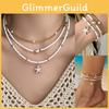 Summer Beach Jewelry With Shell Bead Necklace And Foot Chain For Women