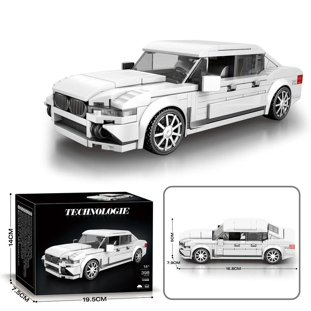 Ungiftig 398 Teile Berühmtes Auto Bausteine Klassisches Speed Sportwagen Fahrzeugmodell Steine Sammlung Display Kinder DIY Spielzeug Feiertagsgeschenke