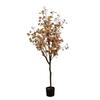 Artificial Eucalyptus Tree Fake Plant In Pot For Home Office Decor Realistic Thanksgiving Decor Fall Tree Decor For Home Party