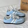 Clear sky blue German training shoes women's 2025 new women's shoes versatile student board shoes casual sports white shoes retro