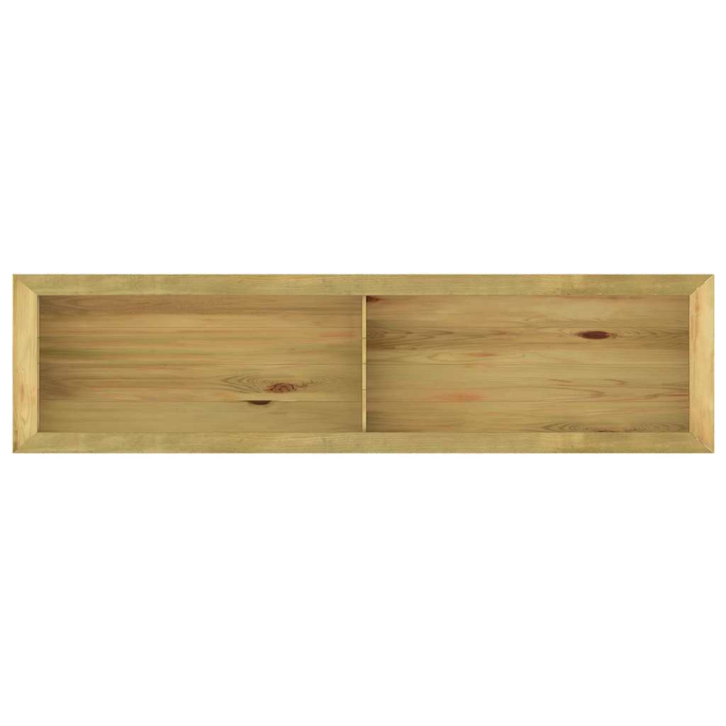 Raised Garden Bed 196 X 50 X 50 Cm Pressure Treated Pine Wood
