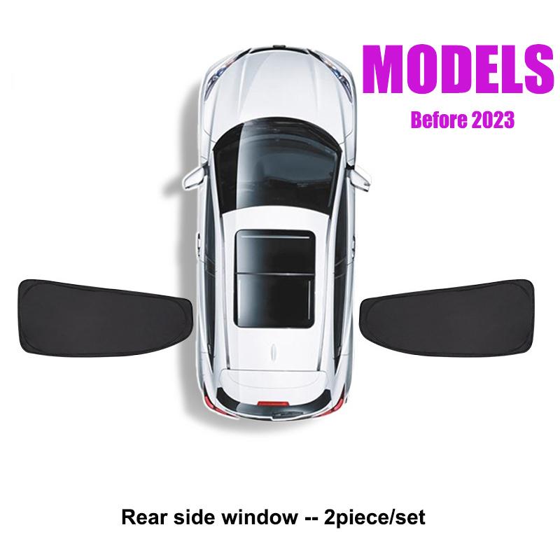 Stínidlo střešního okna pro Tesla Model S 2025 Boční okno Zatemňovací stínidlo Sklopná clona střešního okna Stínící síťka střešního okna ModelS Čelní sklo