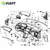 Compatible 20PCS OE# 906666-TA0-A01 Trim Panel Clips for Honda '90