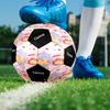 Custom Name Strawberry Shortcake Theme Size 5 Soccer Ball, Suitable for Both Indoor and Outdoor Matches, a Gift Suitable for Everyone.