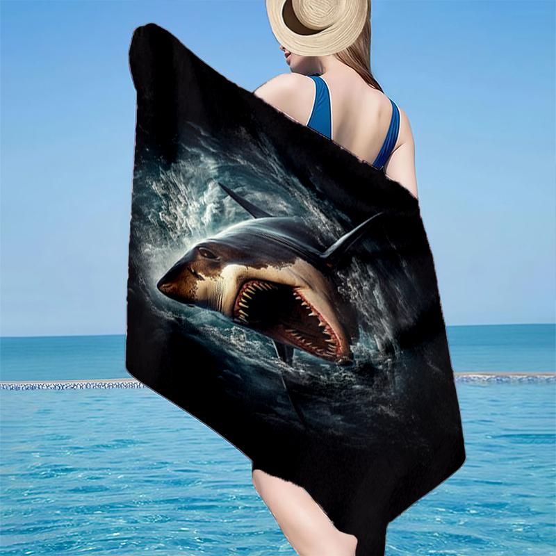 Ozeanleben Abenteuer Strandtuch, Superweiche Mikrofaser, Geschenk für Sie/Ihn, Geburtstag, für Pool, Strand, Reisen, Heimdeko Fan-Geschenke
