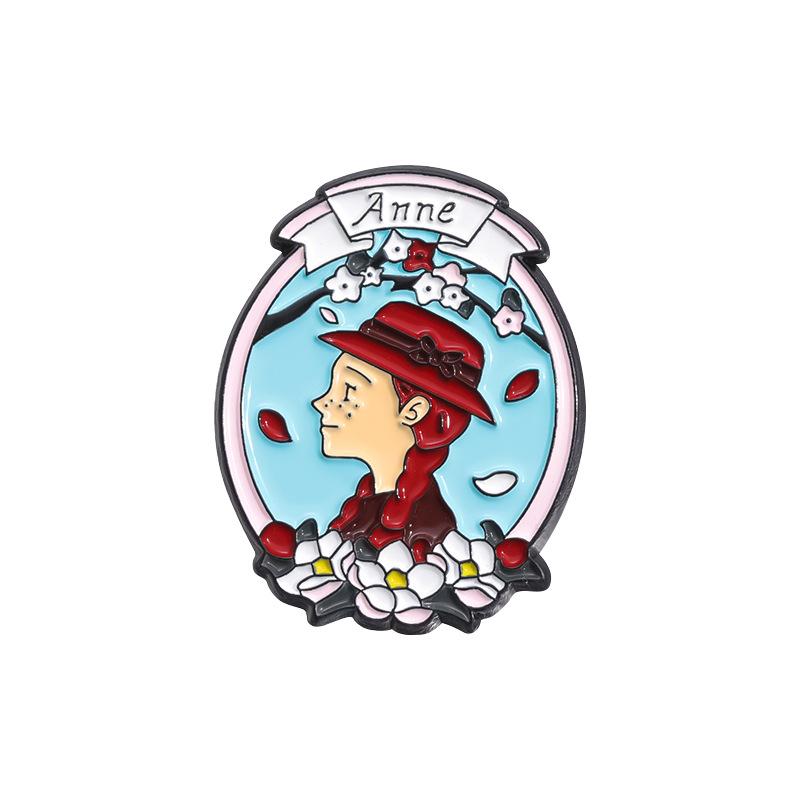 Cartoon Animation Movies Enamel Pins Cute Characters Brooches For Friends Lapel Badge Backpack Accessories Fashion Jewelry Gifts