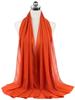 New Fashion Women Solid Chiffon Headscarf Ready To Wear Instant Hijab Scarf Muslim Shawl Islamic Hijabs Arab Wrap Head Scarves
