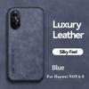 For Huawei Nova 8 Pro Case Luxury Leather Magnetic Car Holder Phone Case For Huawei Nova 8 NOVA 8Pro With Metal Plate Back Cover