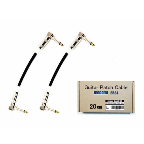

Sound MOMO Guitar Patch Cable P2LL [MOGAMI 2524] Black, 20cm