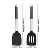 Food Grade Silicone Spatula Heat Resistant Non-Stick Anti-Scratch Kitchen Cooking Utensil for Frying Fish Eggs Multi-Purpose