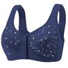 Women Wirefree Tank Style Bras Front Closure Bralette Female Confortable Breathable Underwear Large Bust Cup Underwear L-5XL