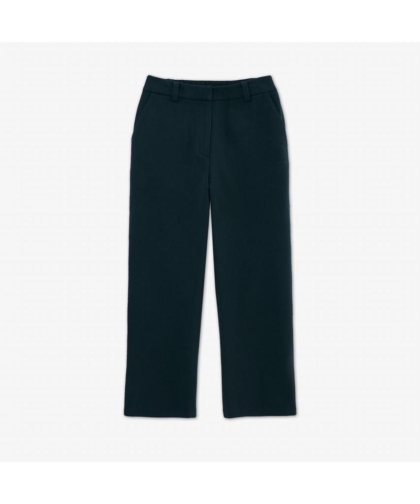 LACOSTE Women'S Straight Fw Flannel Crop Pants Hf671E-55N Yzp