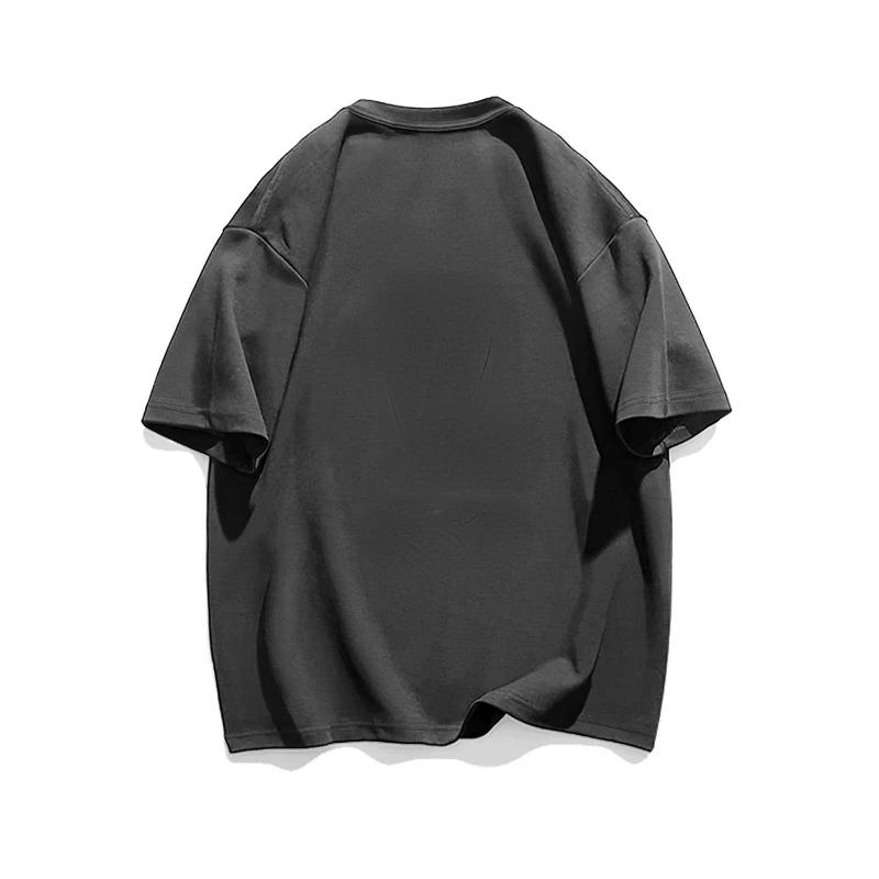 Bestseller Estivo GSM 500g T-shirt in Puro Cotone Resistente Girocollo Manica Corta Donna T-shirt Monocolore
