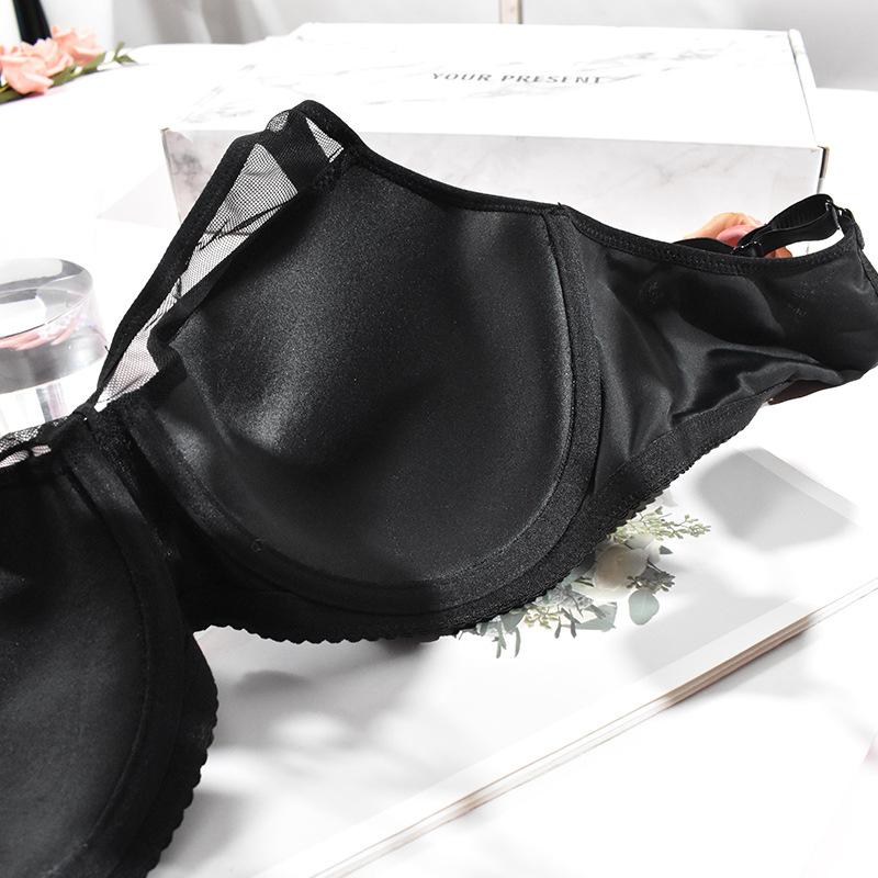 Koronkowa Seksowna Bielizna Damska Cienka Push-up Podtrzymująca Biust Zapobiegająca Opadaniu Pusta Gorąca Dziewczyna Bezszwowy Biustonosz