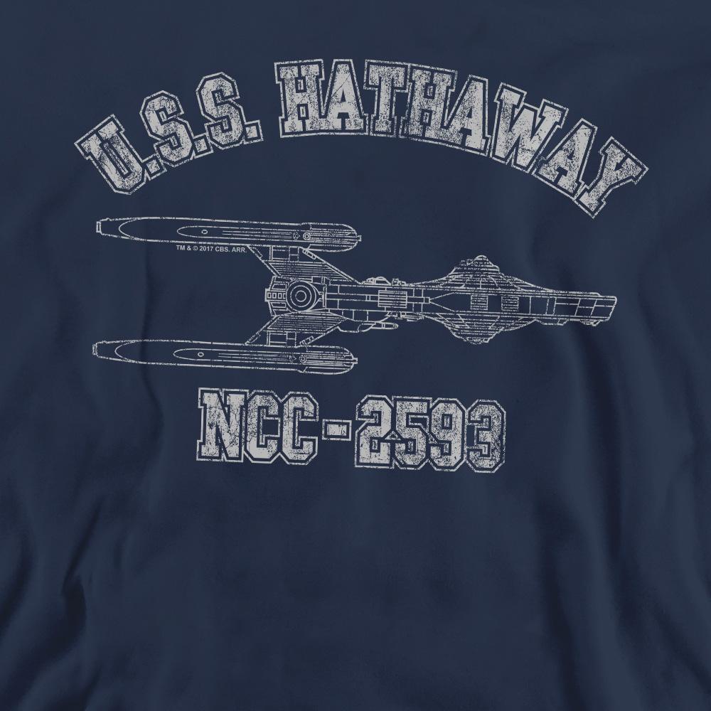 STAR TREK Unisex Adult Hathaway Athletic Sweatshirt