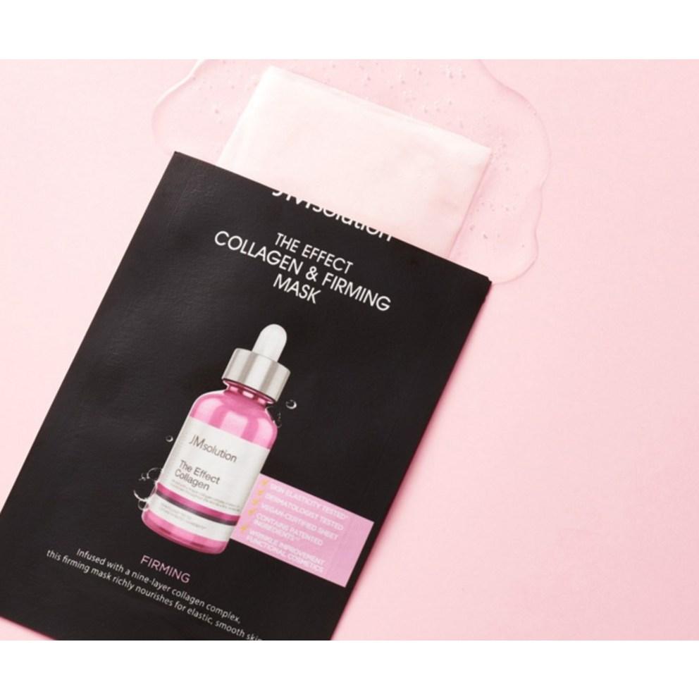 JM Solution The Effect Collagen & Firming Mask Pack, 10 Sheets