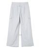 MILLO WOMEN String Cargo Wide Pants [Sky Blue]