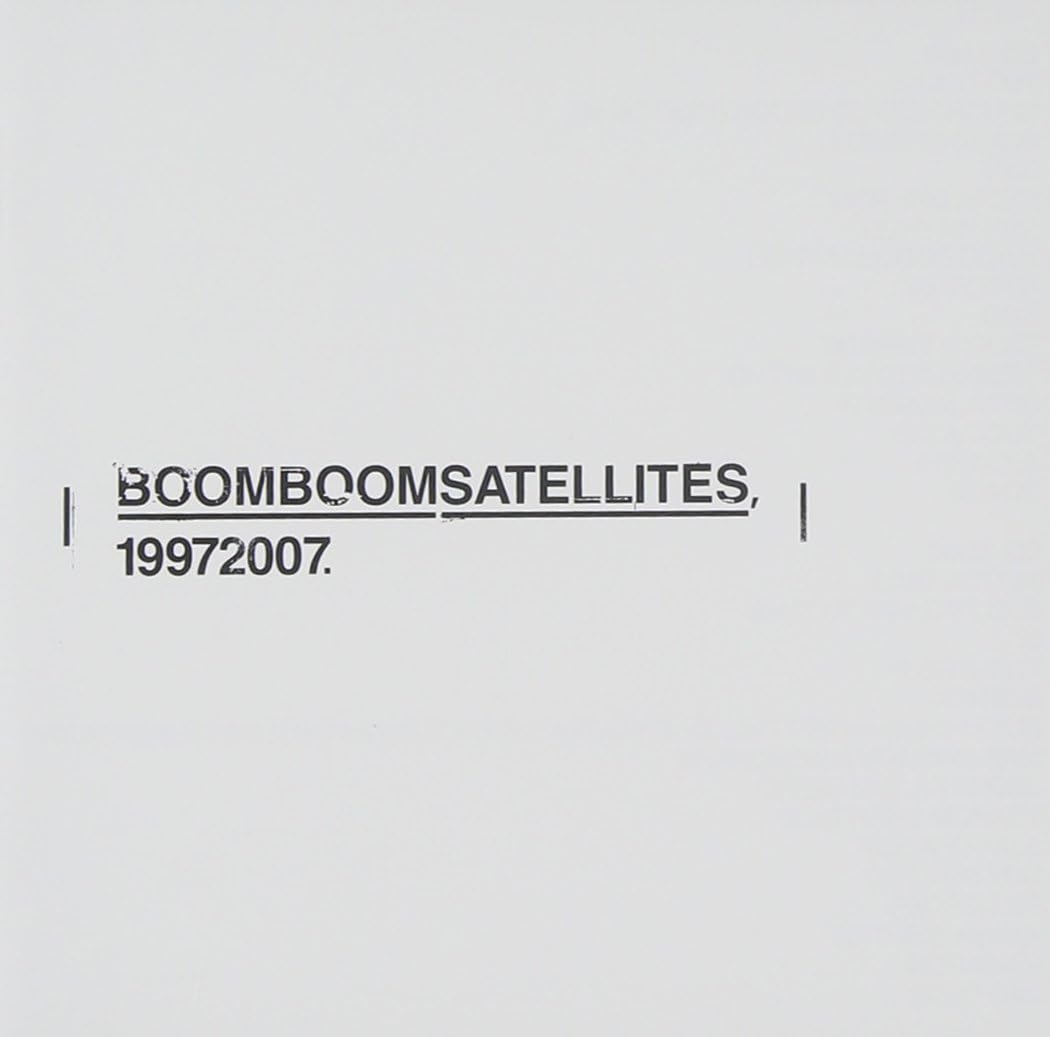 

CD BOOM BOOM SATELLITES - 19972007 SRCP4201PROMO gr8! records 2010 Japan Dance & Electronica Used