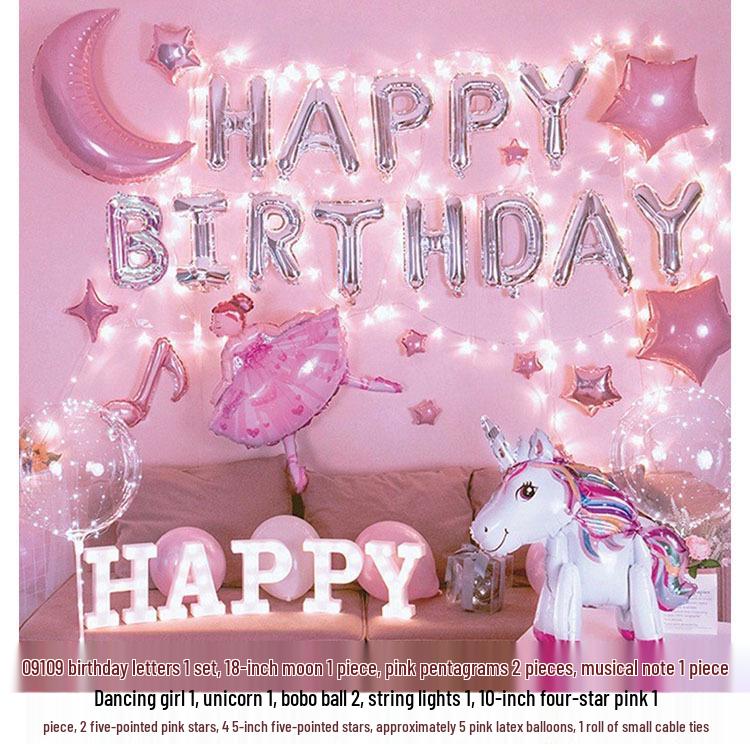 Geburtstagsdeko Ballon-Set für Kinder - Themen-Hintergrund mit Folienballons