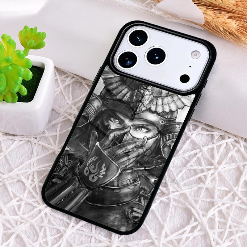 Samurai Japan Shockproof Phone Case for iPhone 17 Air 16e 15 11 12 14 13 Pro Max Cover Coque