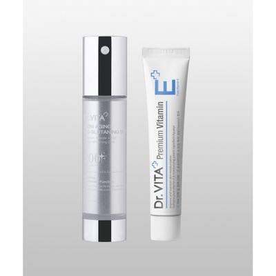 Drvita SlowE Aging GlutathionE Shot 200 50ml + PrEmium E crEam 30ml 2   