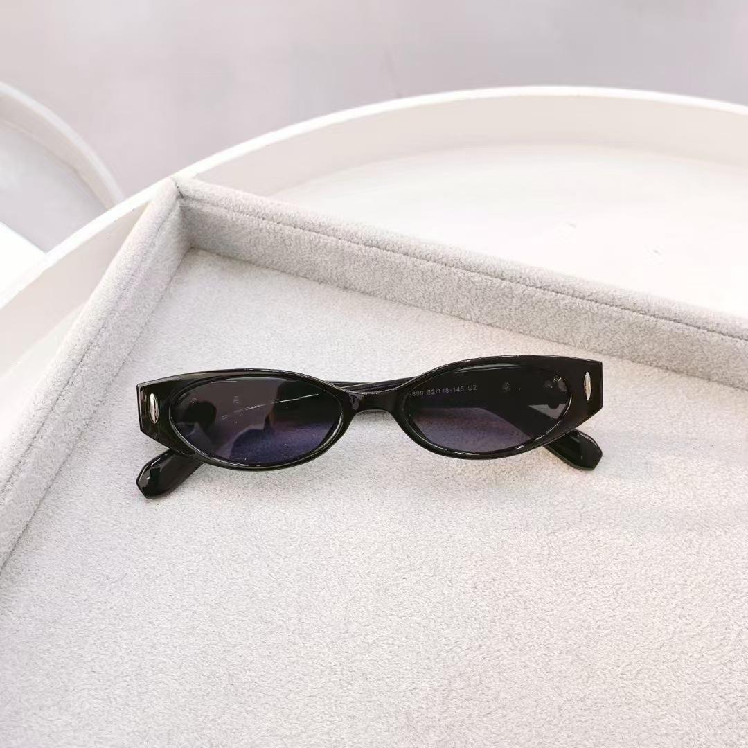 

Vintage Style Women Sunglasses Oval Shape Anti-glare Sun Glasses for Man Holiday Travelling Sunglass Women