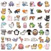 50Pcs Cute Animal Graffiti Stickers Kids Toy Fridge Phone Case Wall Room Cartoon Diy Aesthetic Vinyl Decor Children Girls