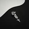 1Pc Sweet Cool Star Zircon Ear Clip for Women Men Punk Gothic Light Luxury No Ear Piercings Drop Earrings Jewelry Accessories